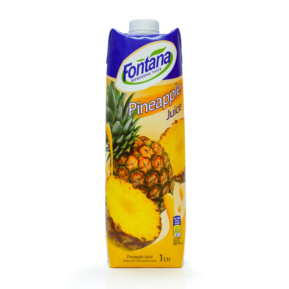 【Fontana】塞浦路斯 盒裝菠蘿汁 1L